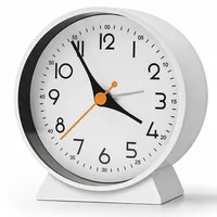 Azyh Analoger Wecker ohne Ticken, Kleine Retro Tischuhr, Tischuhr