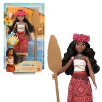 Mattel Disney Vaiana 2 singende Vaiana-Abenteuerpuppe mit Accessoires, singt