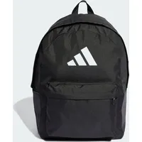 Adidas Classic 3-Streifen Logo Rucksack - White, One Size