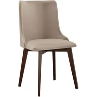 Mirjan24 Stuhl, Walnuss, Beige, Holz, Buche, 1-Sitzer, 48x83x53 cm,