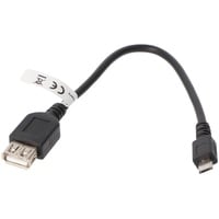 AccuCell USB 2.0 Hi-Speed Adapterkabel A Buchse auf Micro