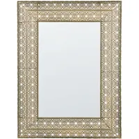 Beliani Wandspiegel Gold 69 x 90 cm