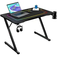 Huzaro Hero 1.8 Gaming Tisch, Schwarz