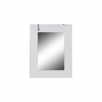 DKD Home Decor Wandspiegel Dekodonia Orientalisch Weiß Tanne 70