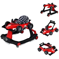 Costway 4 in 1 Lauflernwagen mit einstellbarer Hoehe und