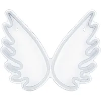 Beliani LED Neonlicht Engelsflügel Gabriel