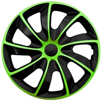 NRM Quad Bicolor Radzierblenden für Stahlfelgen Zweifarbige Radkappen Satz