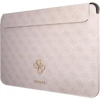 GUESS 4G Metal Logo Computer Sleeve (13"), Notebooktasche, Pink