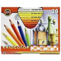 Koh-I-Noor Triocolor Jumbo Buntstifte 24 St. ergonomisch