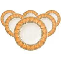 Villeroy & Boch Samarkand Mandarin Suppenteller ø 6 Stück,