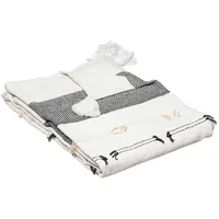 Atmosphera Createur d ́interieur Tagesdecke Mehrfarbig, Naturmaterialien, Rechteckig, 130x180