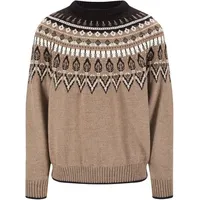 Dale of Norway Sula Sweater coffee sand offwhite L