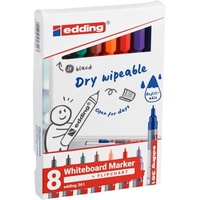 Edding 361 Whiteboard-Marker farbsortiert 1,0 mm, 8 St.