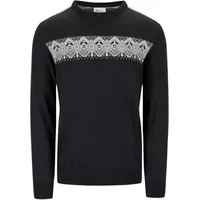 Dale of Norway Stenberg Sweater dark charcoal offwhite L