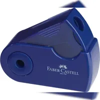 Faber-Castell 182711 Klappspitzdose Sleeve Mini rot/blau