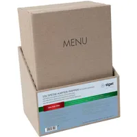 Sigel Speisekarten-Mappen A4 beige 10 St.