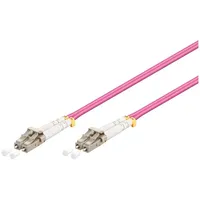 Goobay LWL Kabel, Multimode OM4 Violett