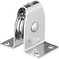 Herm Sprenger Stehblock (Umlenkrolle) für Draht Gleitlager 4 mm