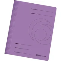 Herlitz Schnellhefter Karton gefaltet violett