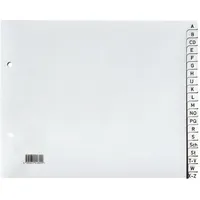 Q-Connect Register A4 A-Z grau