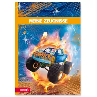 ROTH Zeugnismappe Monstertruck mit Folieneffekt | Gr.: onesize