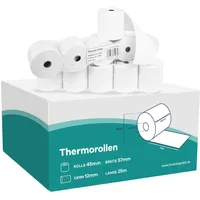 Inoverse Thermorolle 25 Rollen, EC-Rolle 57mm x 45mm x