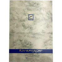 Dfw Briefblock A4, 40 Blatt chamois marmoriert