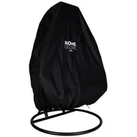 Home Deluxe Regenabdeckung Cape TWIN ⌀ 232 cm Schwarz