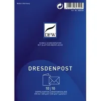Dresdner-Feinpapier GmbH Doppelkarte DresdenPost - A6 hoch, 10 Karten/10