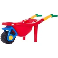 Hemar Große Farbige Garten-Schubkarre Gelb