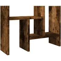 VidaXL Schreibtisch-Organizer Räuchereiche 34,5x15,5x35,5 Holzwerkstof