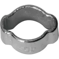 Riegler 2-Ohr-Schl.klemme »blow line« Stahl verz., Spannbereich 17-20 mm