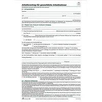 RNK Arbeitsvertrag 502 gewerblich DIN A4