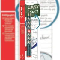 Stabilo EASYgraph S R HB petrol 2er Blister