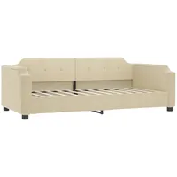 VidaXL Tagesbett Creme 80x200 cm Stoff