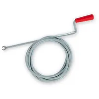 Eberth Rohrreinigungsspirale 3m lang und 9mm, effektive Abfluss Spirale