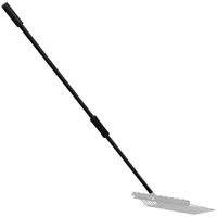 VidaXL Heugabel-Stiel Ø3,5x127,5 cm Schwarz Stahl