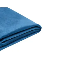 Beliani Bettrahmenbezug Samtstoff 140 x 200 cm Stoffbezug für