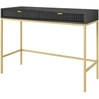 Selsey Schminktisch ¦ schwarz ¦ Maße (cm): B: 104