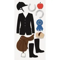 Brunnen 203780601 Sticker Mix Reiten