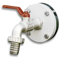 Roth umwelttechnik Flansch mit Kugelhahn 1''