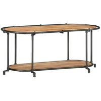 VidaXL TV-Schrank 100x42x40 cm Massivholz Akazie