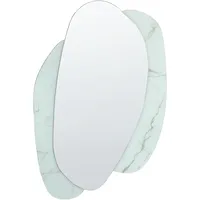 Beliani Wandspiegel Pannes 80 cm) 117 cm Hellblau