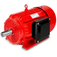 Eberth Elektromotor 5,5 kW Leistung, Drehstrommotor aus Aluminium, 3-Phasen,