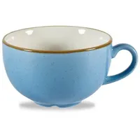 Churchill1795 Churchill Stonecast Cappuccino Tasse 22,7 cl, Cornflower Blue