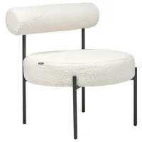 Beliani Sessel ALPHA Bouclé 70 x 70 x 70