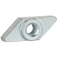 Riegler Gewindeplatte für die T-Nut, für Kompakt-/Normzylinder, M3