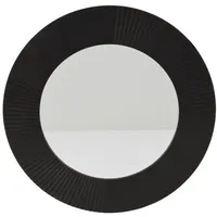 Home&styling collection Home Styling Runder Wandspiegel, schwarzer Rahmen,