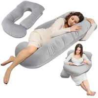 Totsy Baby Schwangerschaftskissen stillkissen XXL Seitenschläferkissen Pregnancy Pillow groß