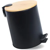 Greelue 5L Kosmetikeimer Metall, Badezimmer Mülleimer mit deckel, Mülleimer